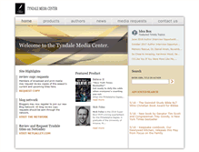 Tablet Screenshot of mediacenter.tyndale.com